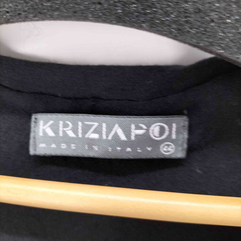 KRIZIAPOI イタリア製 アシンメトリーL/Sワンピース レディース JPN:44