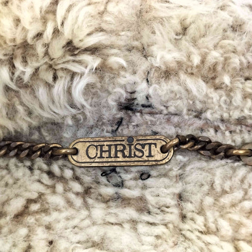 christ 裏起毛 ムートンレザーコート メンズ