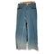 ヴェイン VEIN GRADATION JACQUARD DENIM RESIZE WIDE TROUSERS メンズ 3