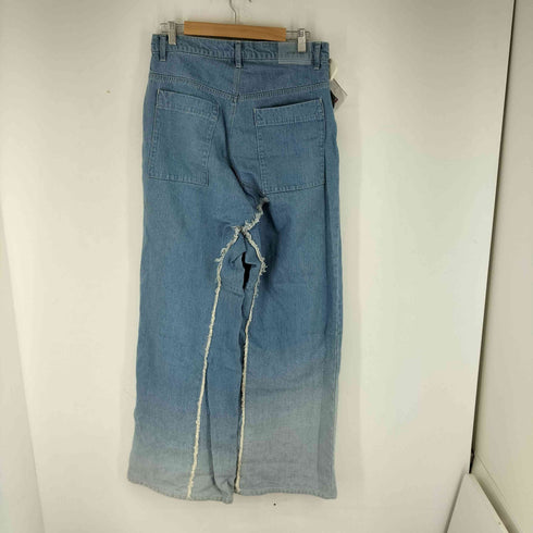 ヴェイン VEIN GRADATION JACQUARD DENIM RESIZE WIDE TROUSERS メンズ 3
