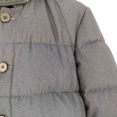 ランバンオンブルー LANVIN en Bleu フーデッド ダウンジャケット メンズ 46