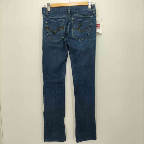 ディーゼルインダストリー Diesel Industry y2k 刺繍 ローライズ スキニーデニムパンツ レディース W24 L30
