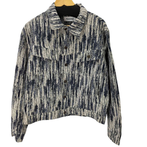 PARASONA ツイード加工デニムジャケット メンズ JPN:M