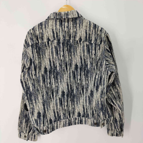 PARASONA ツイード加工デニムジャケット メンズ JPN:M