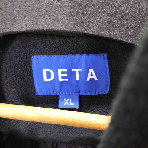 DETA ロゴ刺繍スタンドカラーフリースジャケット メンズ JPN:XL