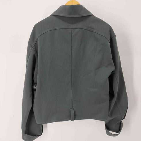 BOFENGYU ボタンフックアシンメトリービッグカラーブルゾン メンズ JPN:XL
