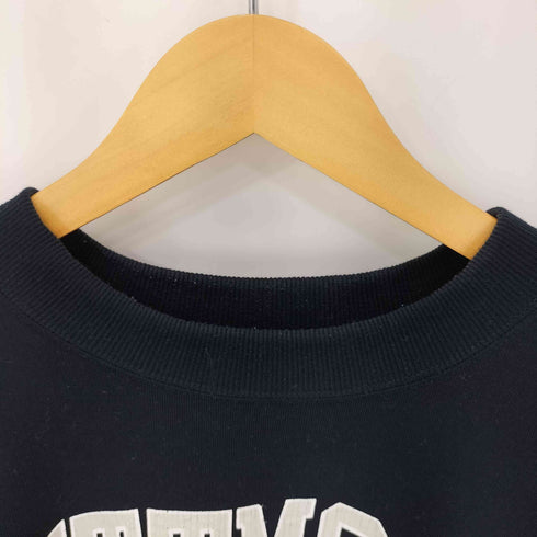 ティーモダンストリートウエア TTT_MSW 24SS College logo crew neck swea メンズ JPN:M
