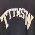 ティーモダンストリートウエア TTT_MSW 24SS College logo crew neck swea メンズ JPN:M