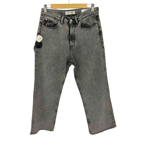アワーレガシィー OUR LEGACY 23SS THIRD CUT Superbleach Black Denim メンズ 30