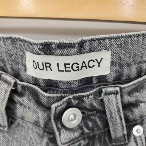 アワーレガシィー OUR LEGACY 23SS THIRD CUT Superbleach Black Denim メンズ 30
