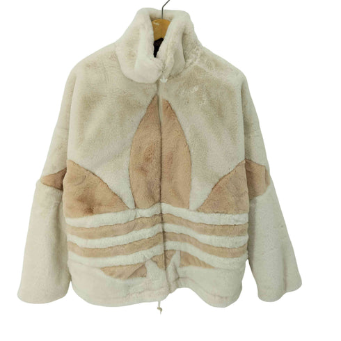 アディダスオリジナルス adidas Originals FUR JACKET ロゴファージャケット レディース import:L