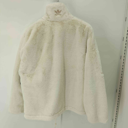 アディダスオリジナルス adidas Originals FUR JACKET ロゴファージャケット レディース import:L