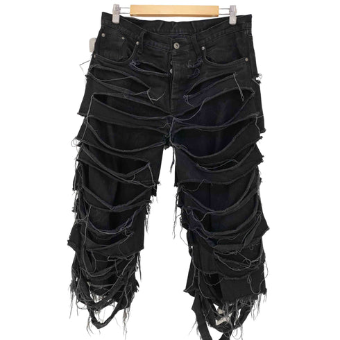 PARADOXE PARIS REAPER SHORTS BAGGY BLACK DENIM メンズ 42