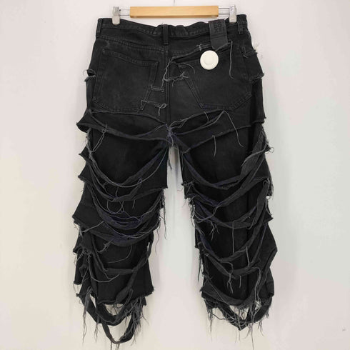 PARADOXE PARIS REAPER SHORTS BAGGY BLACK DENIM メンズ 42