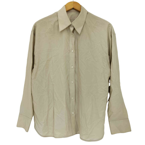 ビューティーアンドユースユナイテッドアローズ BEAUTY & YOUTH UNITED ARROWS 22SS レーヨンシルク ステッチ カラーシャツ レディース