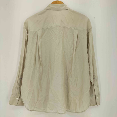 ビューティーアンドユースユナイテッドアローズ BEAUTY & YOUTH UNITED ARROWS 22SS レーヨンシルク ステッチ カラーシャツ レディース