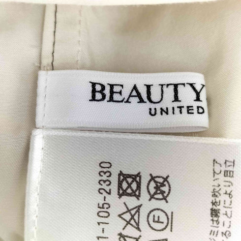 ビューティーアンドユースユナイテッドアローズ BEAUTY & YOUTH UNITED ARROWS 22SS レーヨンシルク ステッチ カラーシャツ レディース