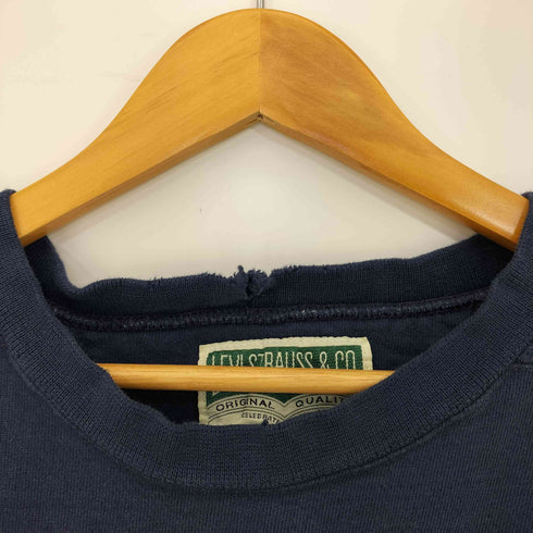 リーバイス Levis USA製 胸ロゴ刺繍 スウェット メンズ import:L