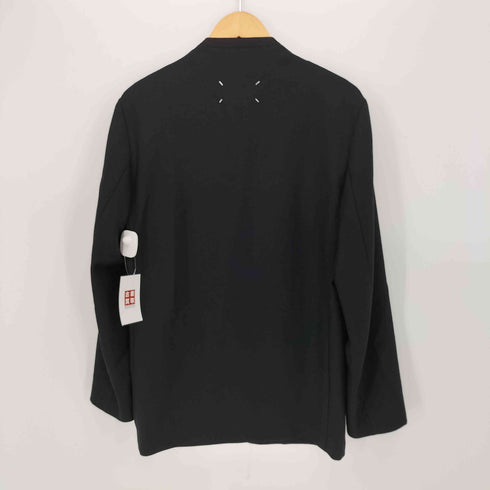 メゾンマルジェラ Maison Margiela Collarless Jacket Wool Flannel メンズ EUR:48