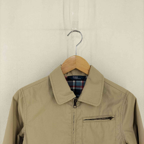 ポロバイラルフローレン Polo by RALPH LAUREN 裏地マドラスチェック スウィングトップジャケット レディース