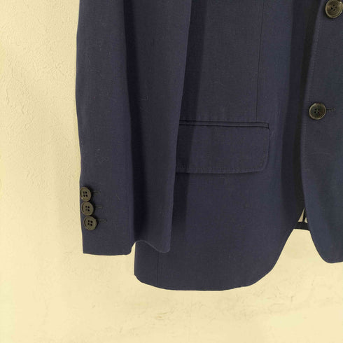 アーペーセー A.P.C. コットンリネン ギャバジン 2Bシングルテーラードジャケット メンズ import:M