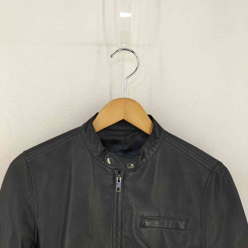 ユナイテッドアローズ UNITED ARROWS シープスキン シングルライダースジャケット レディース JPN:38