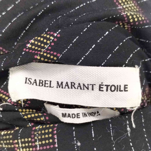 イザベルマランエトワール ISABEL MARANT ETOILE 総柄 AFRICA 刺繍 リバーシブル 中綿 スタジャン レディース FR:36