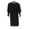 ハナエモリ HANAE MORI パワーショルダー パイルベルベットワンピース レディース 9A3
