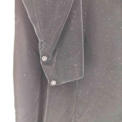 ハナエモリ HANAE MORI パワーショルダー パイルベルベットワンピース レディース 9A3