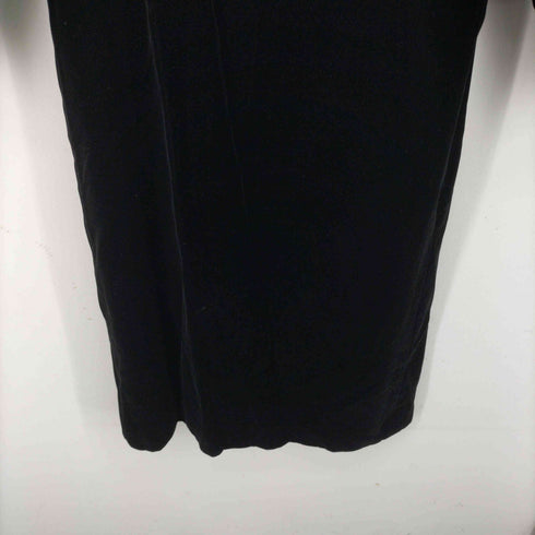 ハナエモリ HANAE MORI パワーショルダー パイルベルベットワンピース レディース 9A3