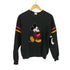 80S MADE IN USA フロッキーキャラクタープリント ラグランスウェット メンズ import:L