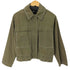 ザラ ZARA ステッチデザインクロップドジャケット レディース import:XS