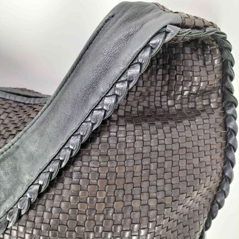 PUNTO レザー イントレチャート ショルダー バッグ レディース