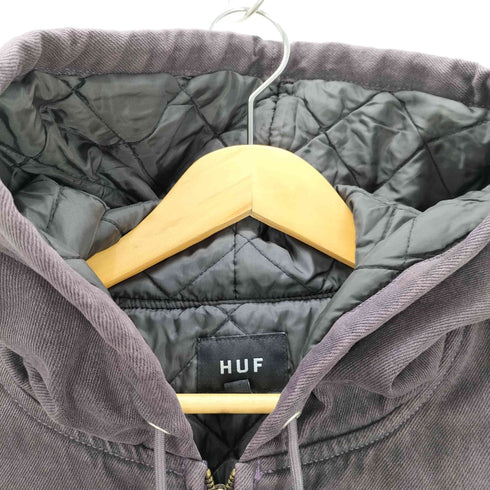 ハフ HUF 24AW BOULDER WORK JACKET 裏地キルティング フーデッドワークジャケット メンズ JPN:L