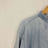 ラルフローレン RALPH LAUREN 90s the big shirt 裾ポニー刺繍 バンドカラーデニムシャツ メンズ import:M