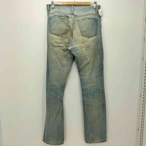 ヘルムートラング HELMUT LANG ダメージ ストレートデニムパンツ メンズ US:30-31