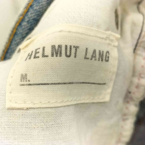 ヘルムートラング HELMUT LANG ダメージ ストレートデニムパンツ メンズ US:30-31