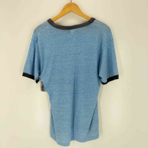 スポーツウエア Sportswear 70~80s プリントリンガーTシャツ メンズ import:XL