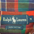 ラルフローレン RALPH LAUREN 90s ポニー刺繍 ボタンダウンチェックシャツ メンズ import:M