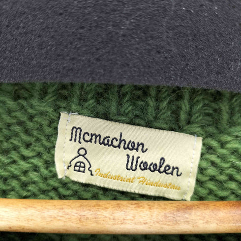 MCMACHAN WOOLEN ネパール製 陰陽ニットベスト メンズ