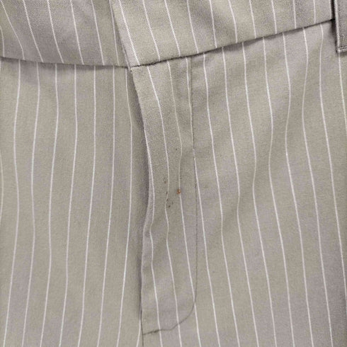 ザラ ZARA PINSTRIPE TROUSERS WITH BOXER DETAIL レディース JPN:M