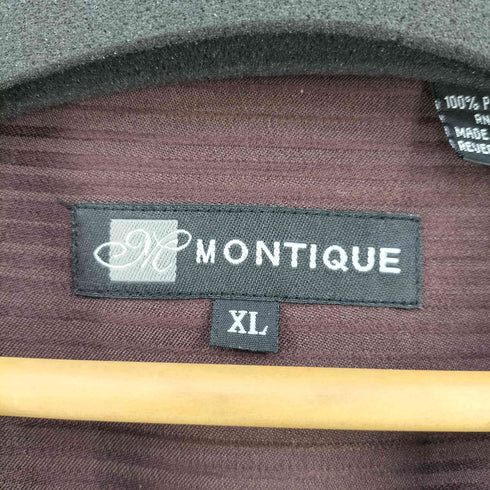 MONTIQUE オープンカラー ボックスシャツ メンズ import:XL