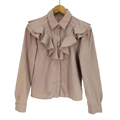ウィルセレクション WILLSELECTION フリル ブラウス シャツ レディース JPN:M
