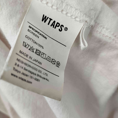 ダブルタップス WTAPS ロゴプリントTシャツ メンズ JPN:3