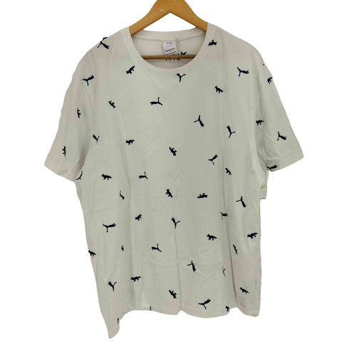 プーマ PUMA AOP TEE ロゴ刺繍 S/S Tシャツ メンズ JPN:XL