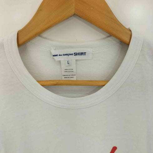 コムデギャルソンシャツ COMME des GARCONS SHIRT 22SS Print S/S Tee メンズ JPN:L