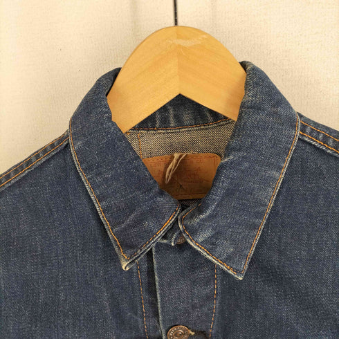 リーバイス Levis 70-80S USA製 デニムトラッカージャケット 70805-0217 BIGE ボタン裏525 濃紺 レディース 16