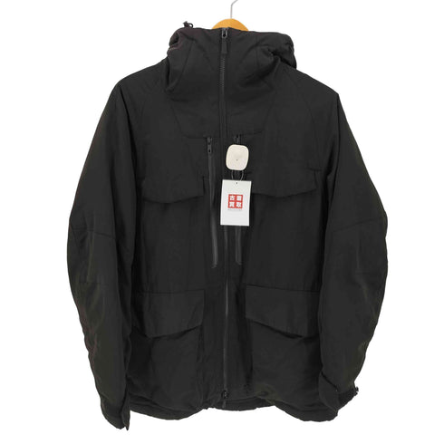 ユニクロ UNIQLO 21AW ハイブリッド ダウン オーバーサイズ パーカ メンズ JPN:M
