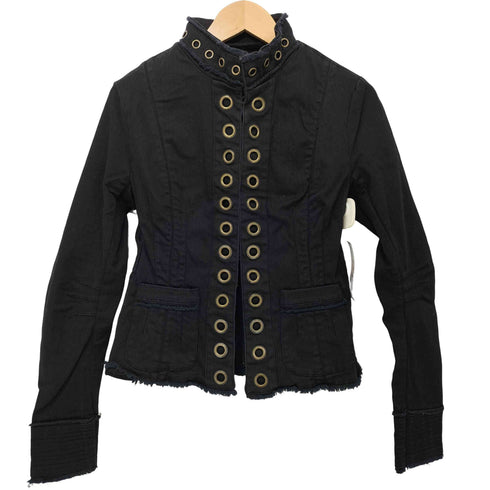 COTTON ON Y2K ハトメ スタンドカラー ジャケット メンズ import:M