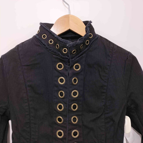 COTTON ON Y2K ハトメ スタンドカラー ジャケット メンズ import:M
